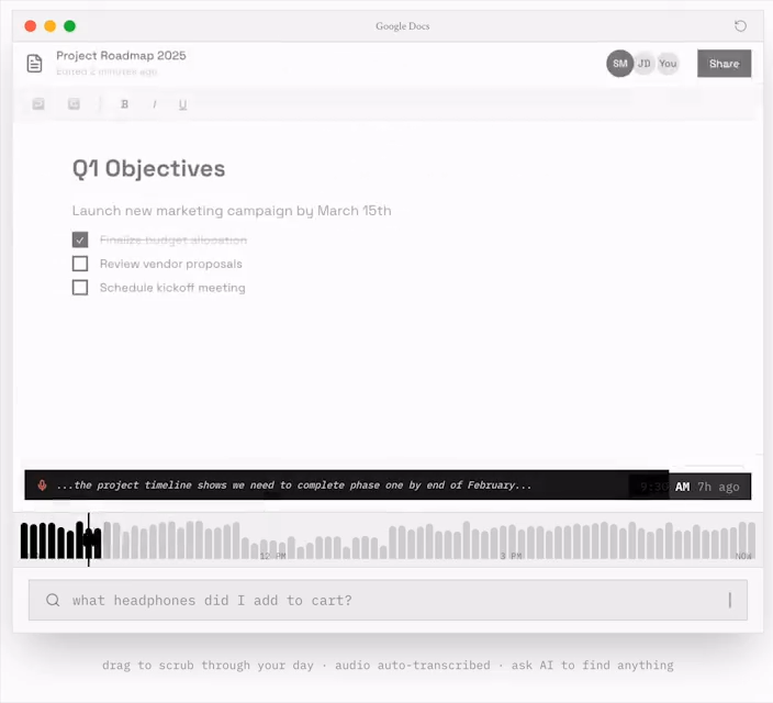 char-editor-width=80 screenpipe review